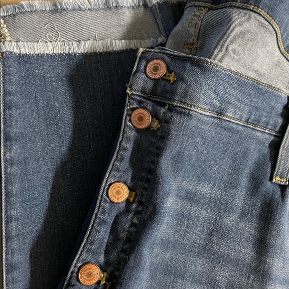 J Crew Mercantile 10” High Rise Button Fly PLUS 37 - Picture 2 of 6